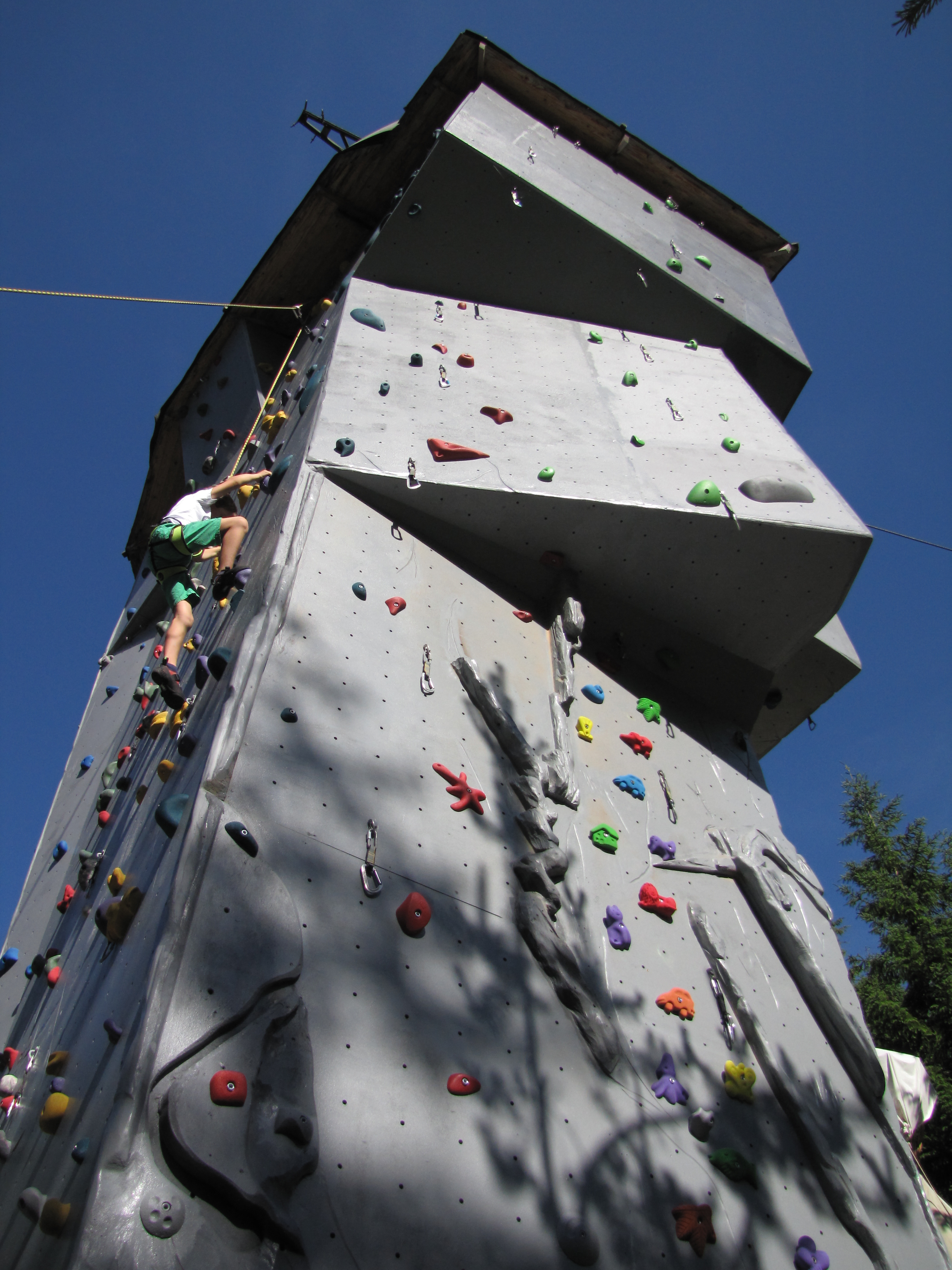 Kletterturm am Isarhorn